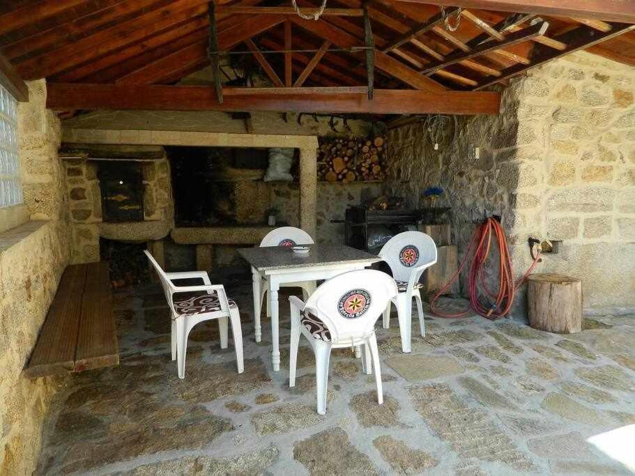 Casa Cuadrantecasa De Piedra En Playa De Carnota Villa Pedrafigueira Luaran gambar